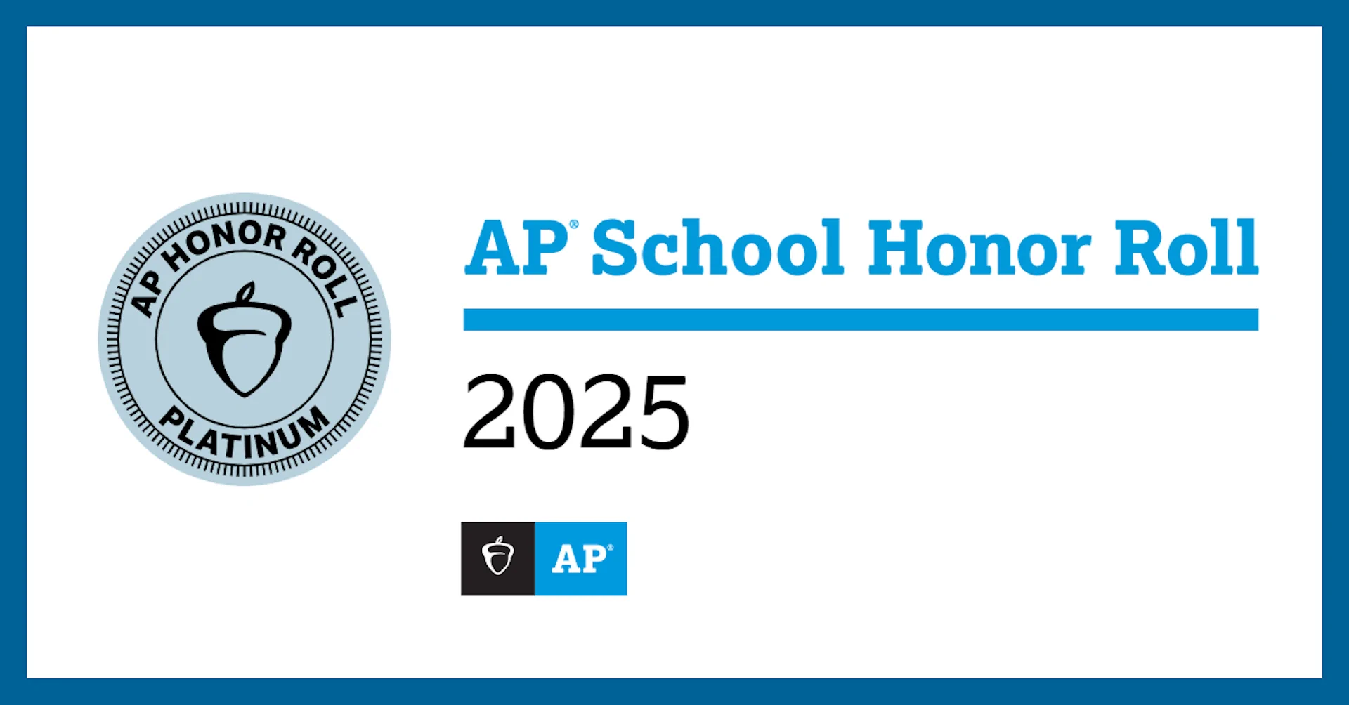 2025 AP Honor Roll School