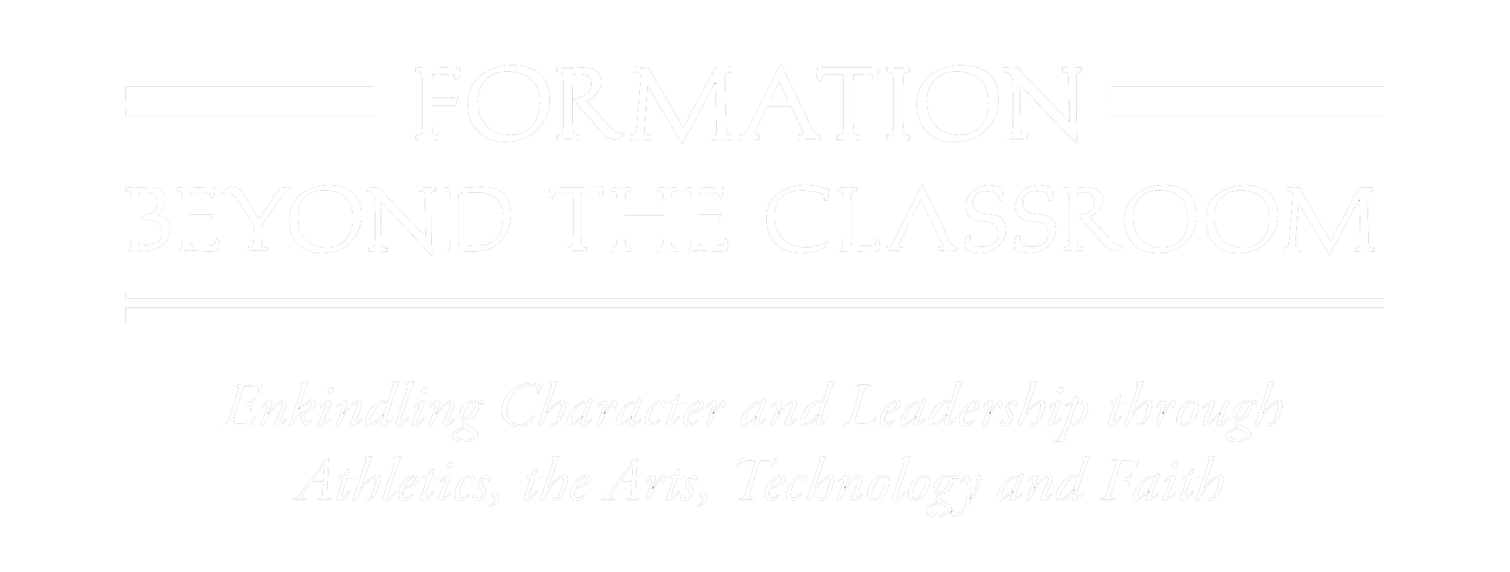 Formation Beyond the Classrroom Capital Campaign Logo