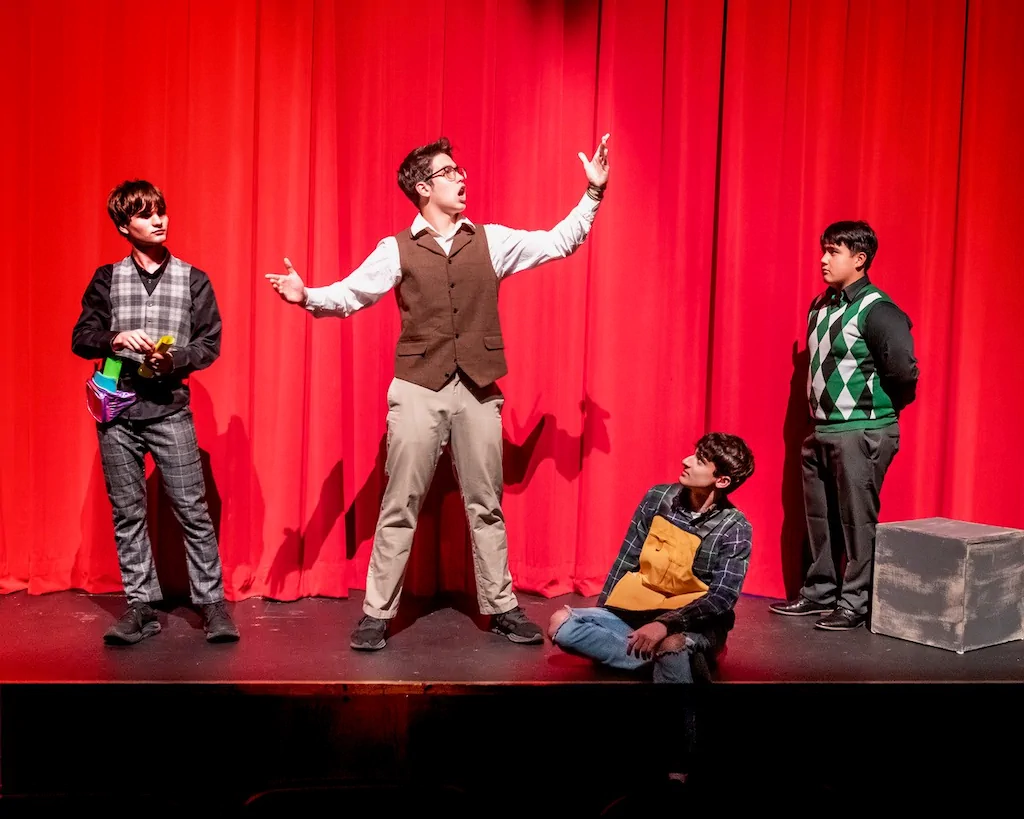 Midsummer Night's Dream Red Curtain Scene