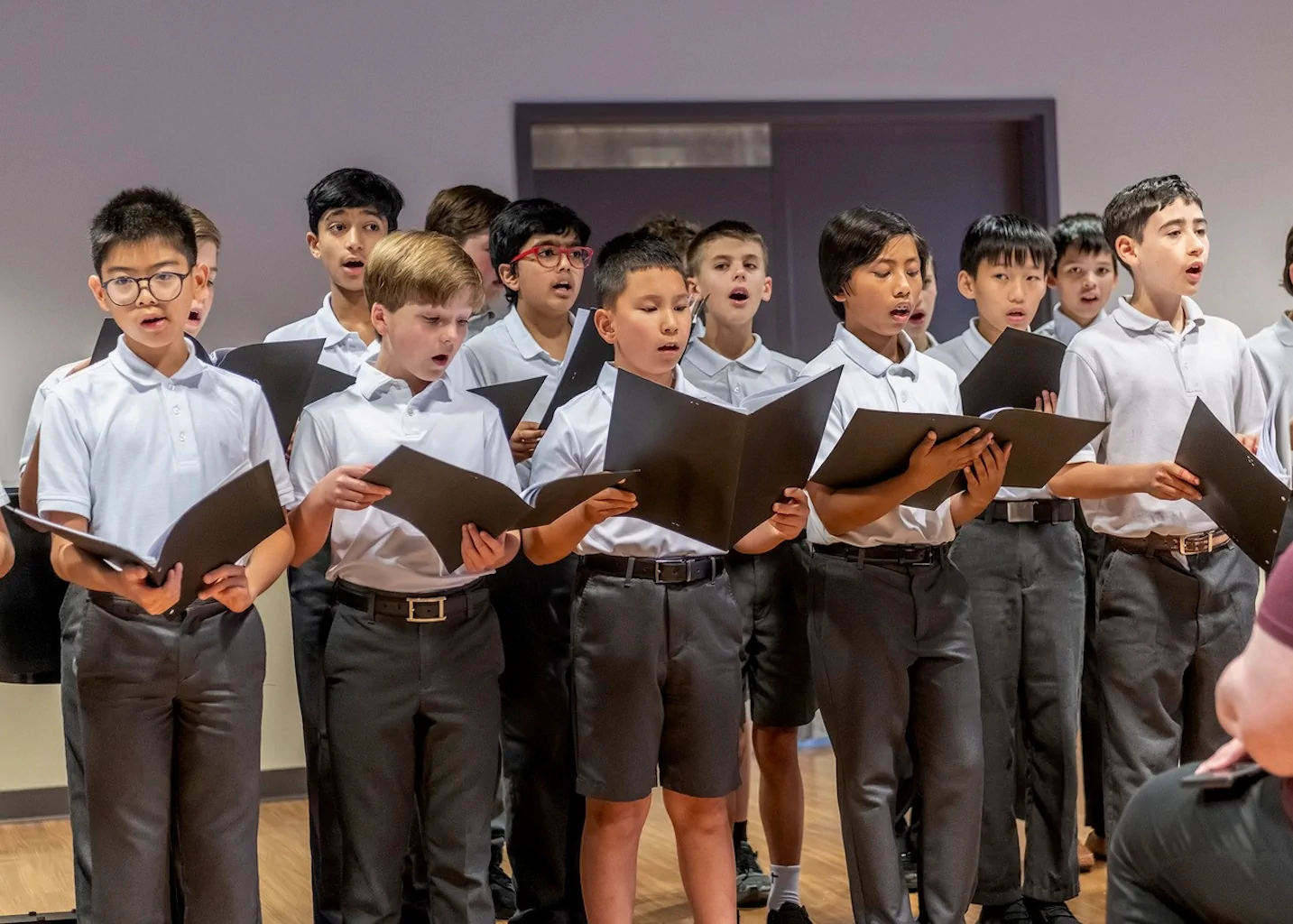 Mini Arts Fest - Boys singing