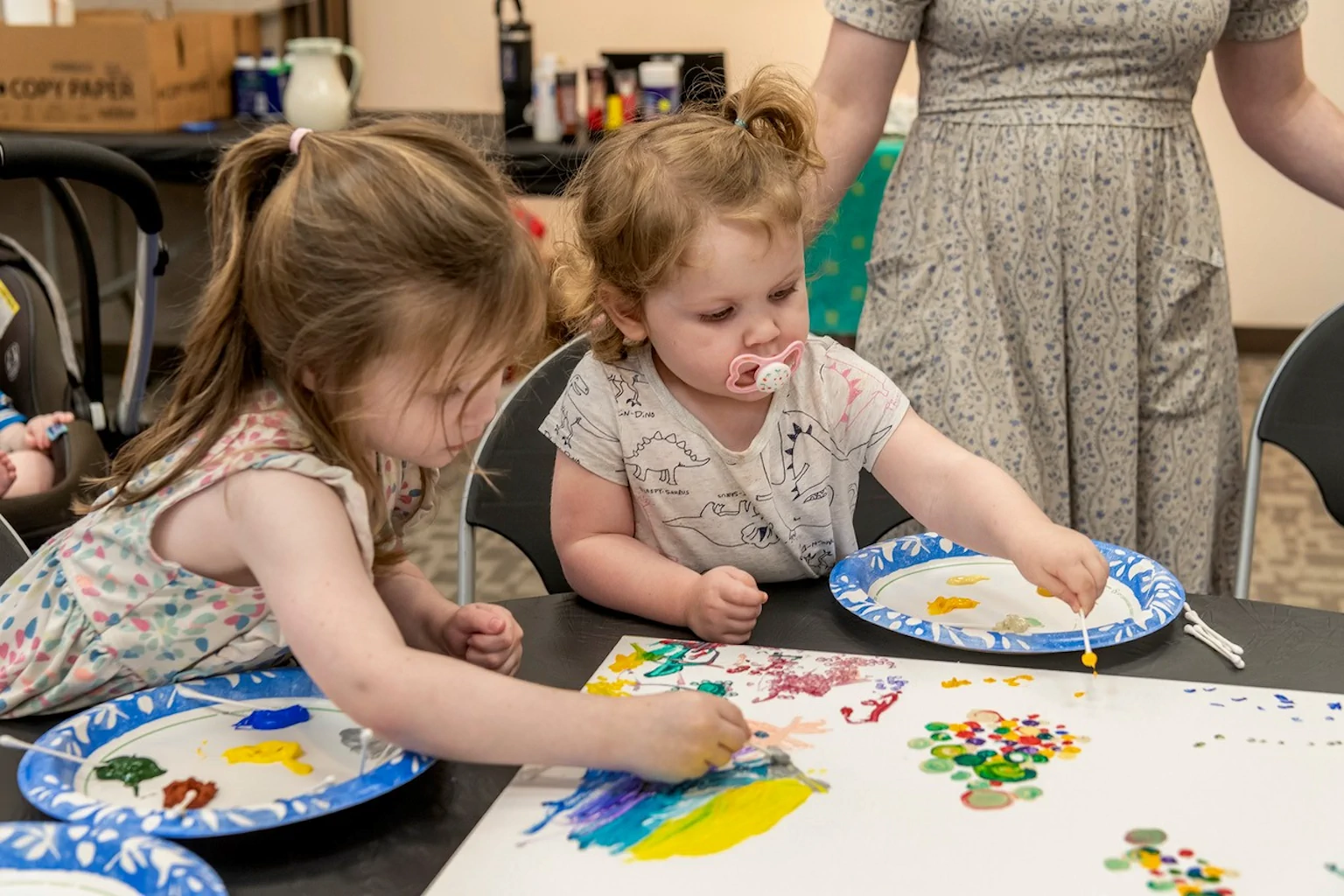 Mini Arts Fest - Children making art