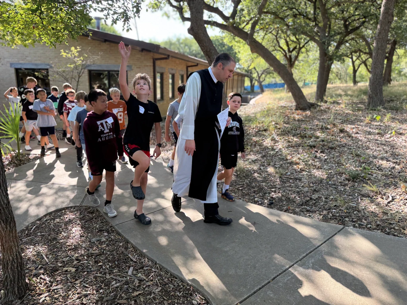 Fr. Augustine with his Form
