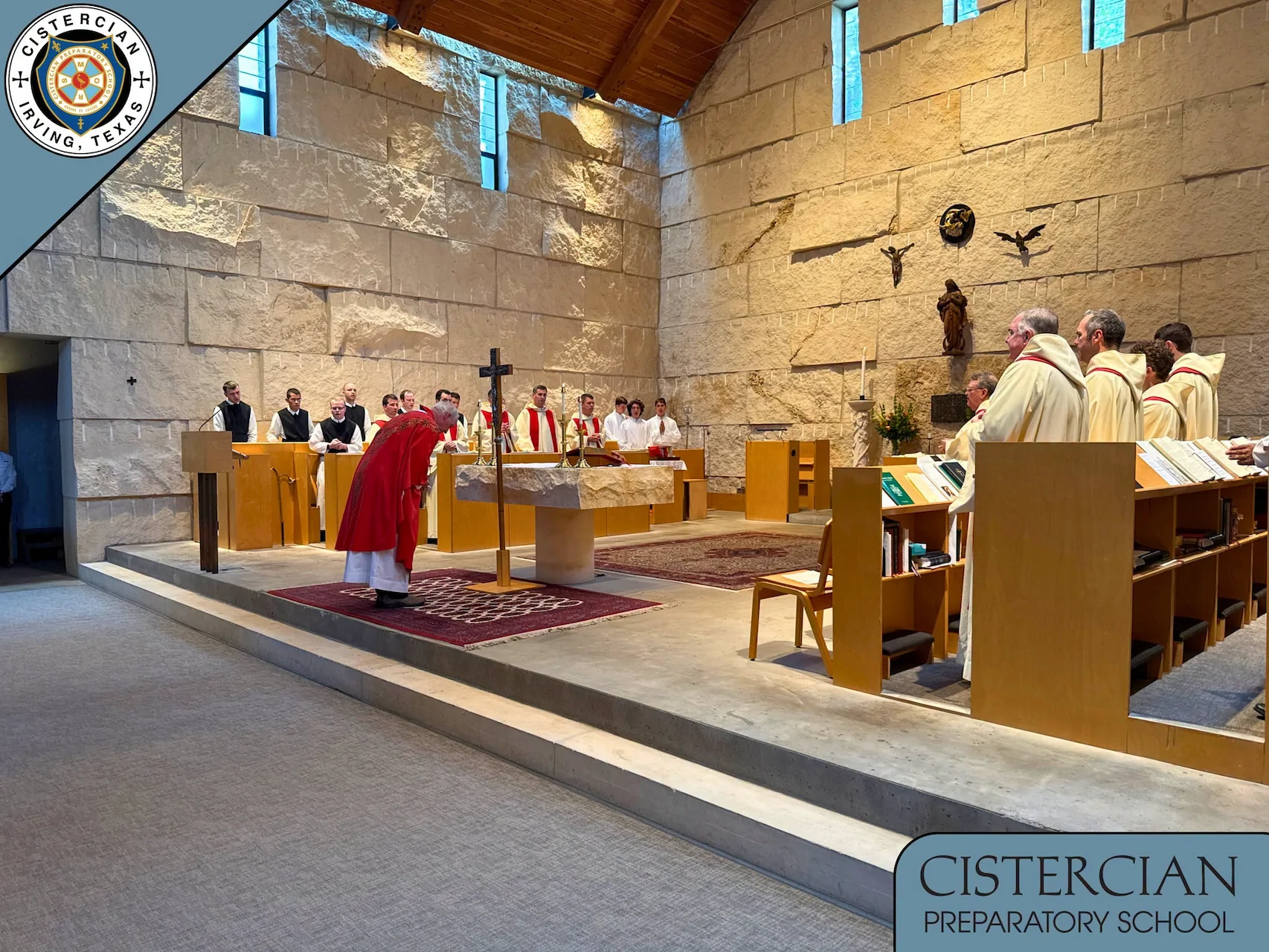 2026 Opening Ceremonies - Fr. Abbot Peter at altar