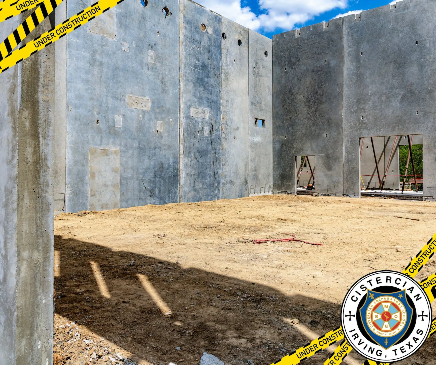 Performing Arts Construction Walls