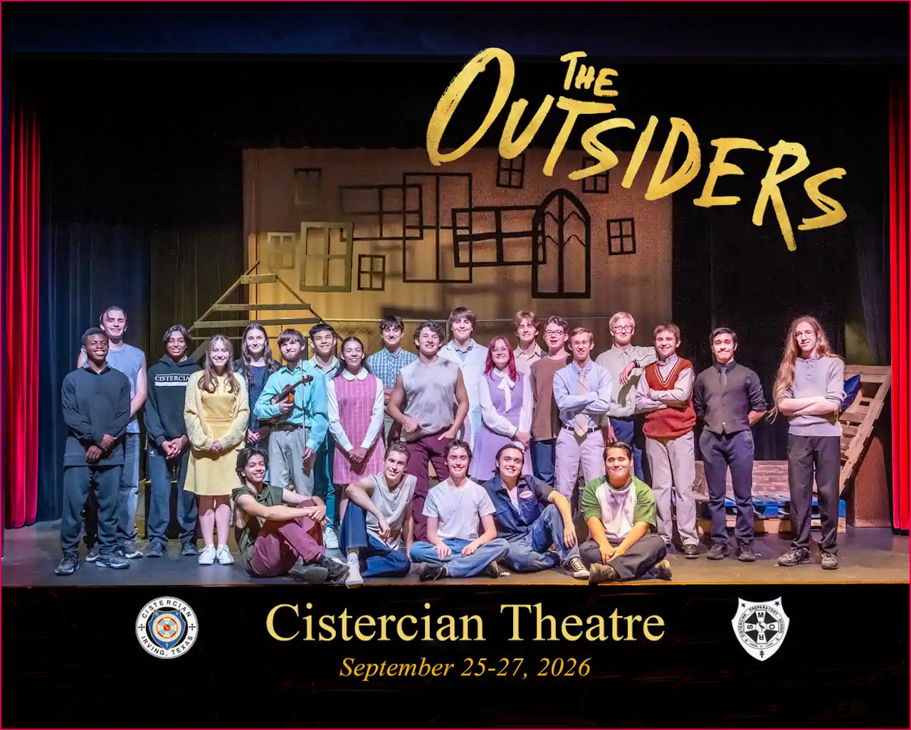 The Outsiders Group Photo